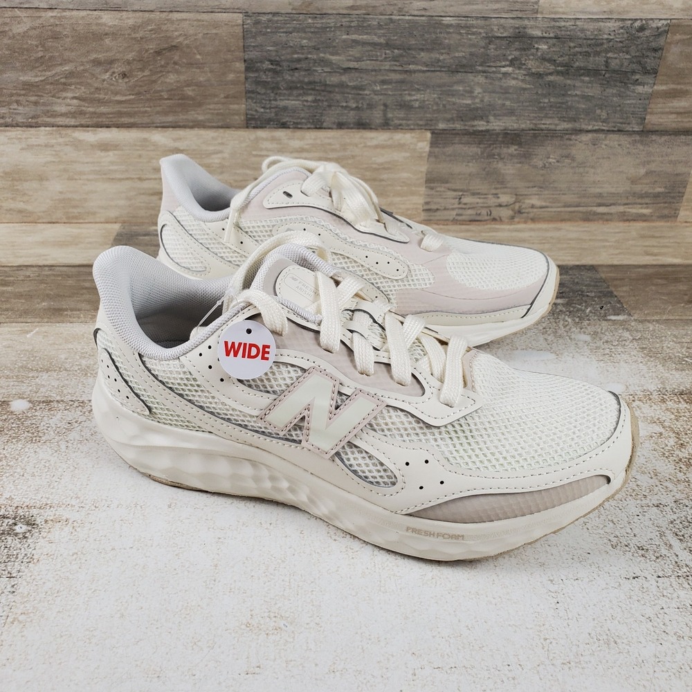 New Balance Fresh Foam Arishi V4 Tiralux Womens Shoes Sz 8 D Gray Mesh Sneakers